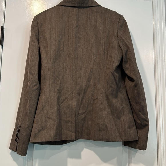 Merona Women's Brown 3-Button Blazer Size 14 - Picture 6 of 6